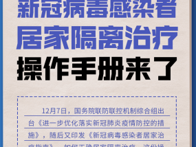 安徽新增1+72例！新冠感染者居家隔离操作手册来了！