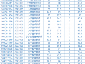 2023年度宿州市埇桥区中小学新任教师公开招聘递补资格复审公告