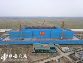 宿州这座新建高铁站，封顶！