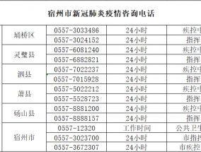 宿州疾控发布提醒！徐州一例核酸检测阳性人员！