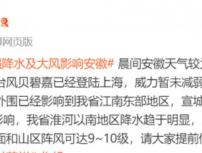 最新预报！台风“贝碧嘉”对宿州影响有多大？