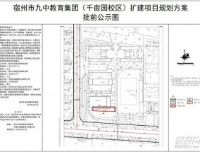 宿州市这四所学校扩建项目规划方案批前公示